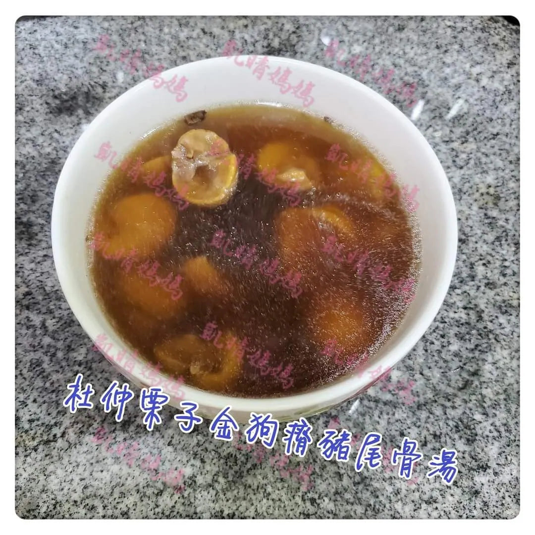 31) 💞是日湯水 version 11：杜仲栗子金狗脊豬尾骨湯💞