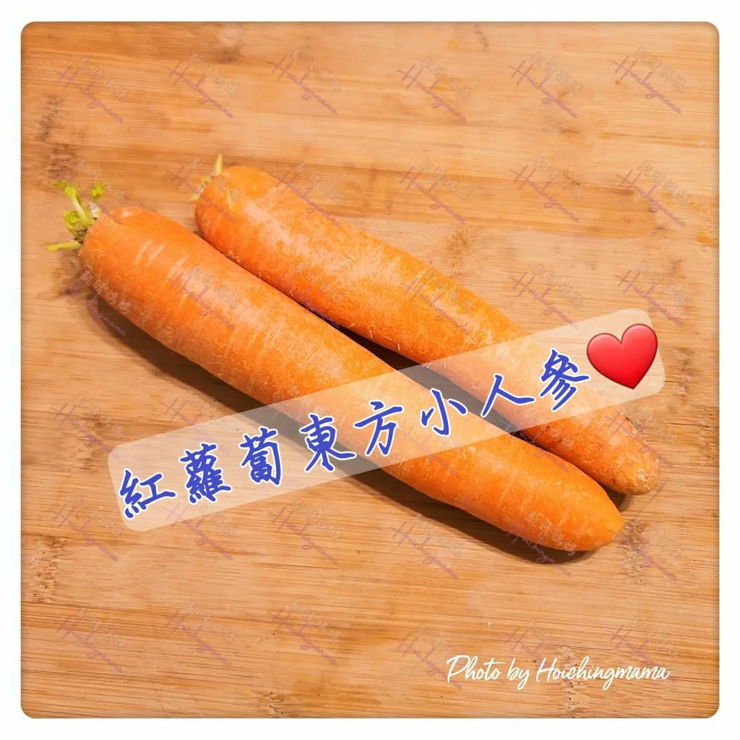 105）💞藥食同源 version 33~ 紅蘿蔔東方小人參 💞