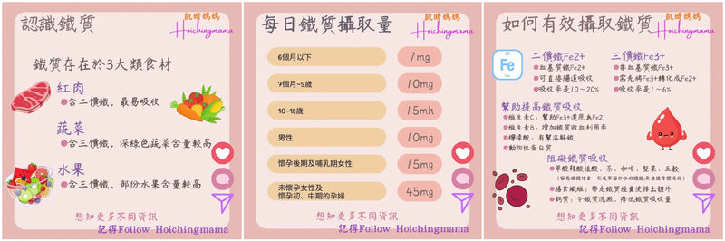 169）💞懷孕那件事 version 38：鐵質知多少❗💞