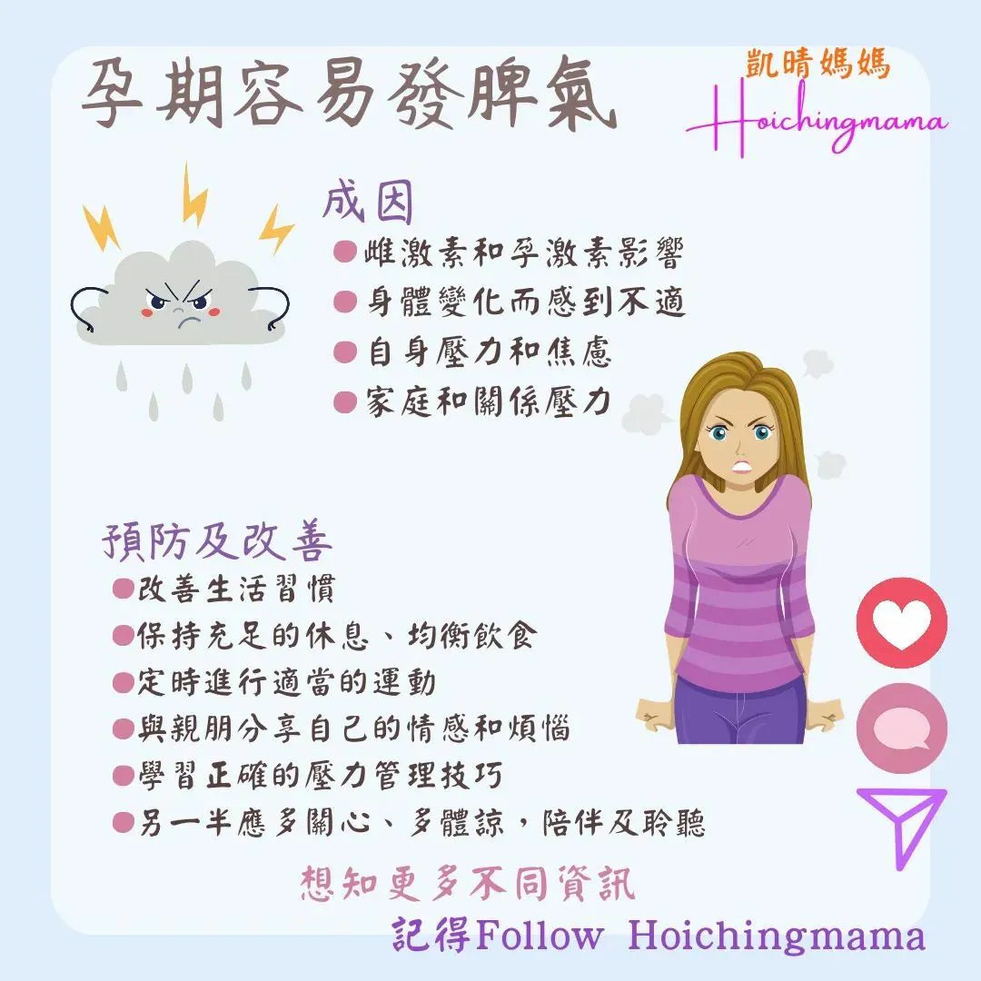 187）💞懷孕那件事 version 44~孕期容易發脾氣❗💞