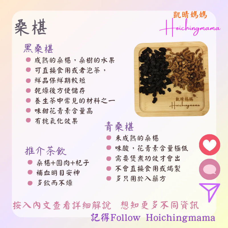 308）💞藥食同源 version 67：桑椹 💞