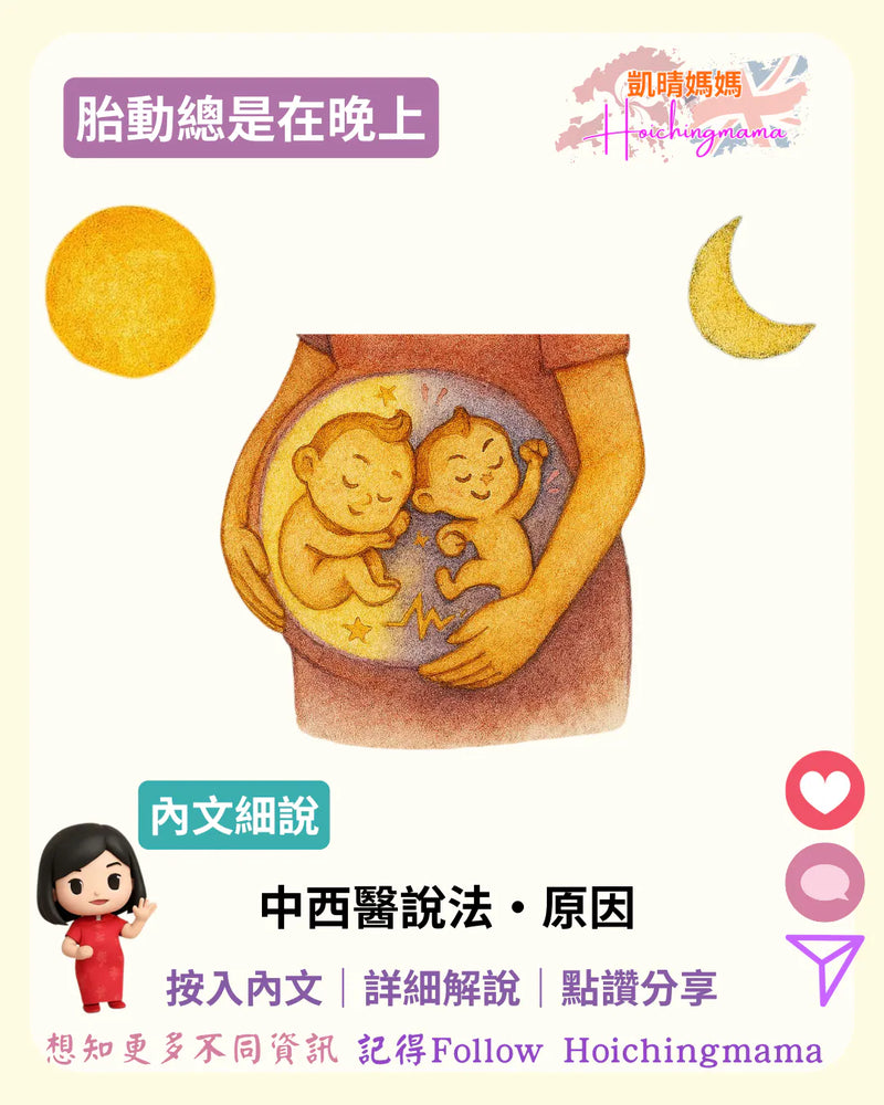 362）🌙👶 【為什麼胎動總是在晚上？】