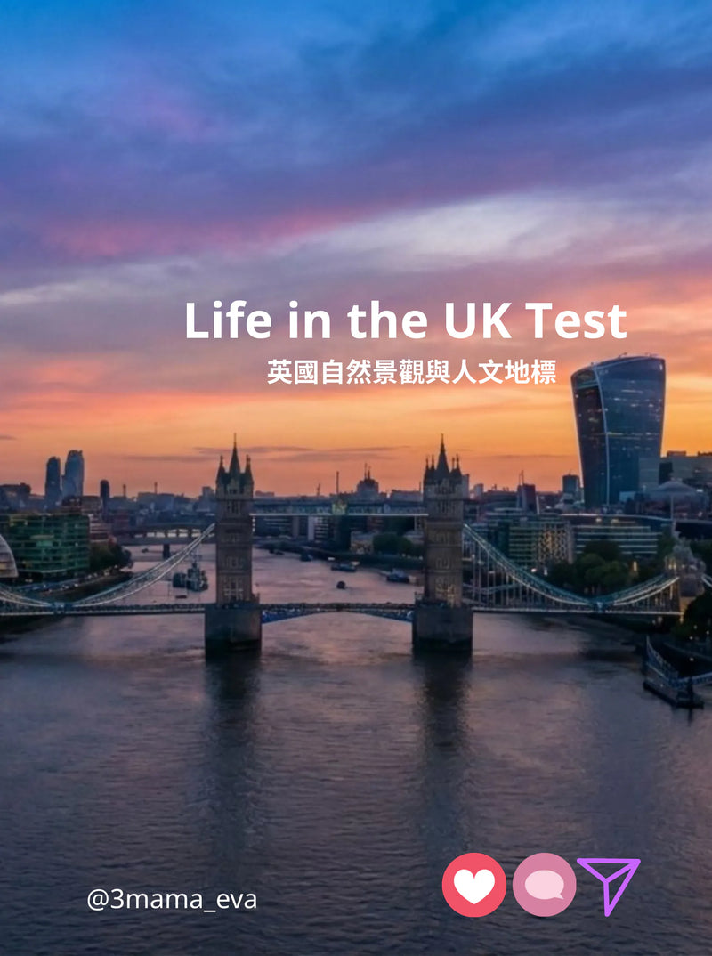 417）🇬🇧Life in the UK Test｜自然景觀與人文地標
