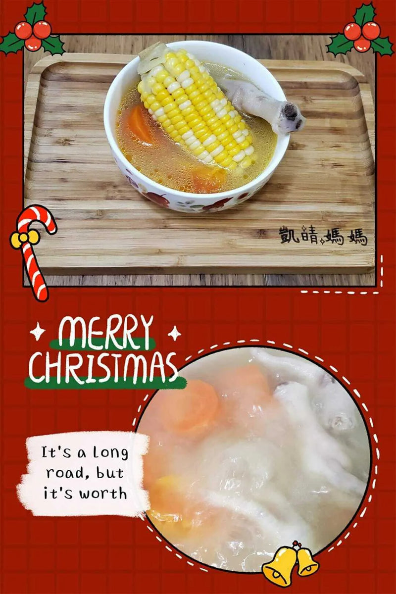 21) 💞是日湯水 version 6：木瓜粟米紅蘿蔔雞腳湯💞