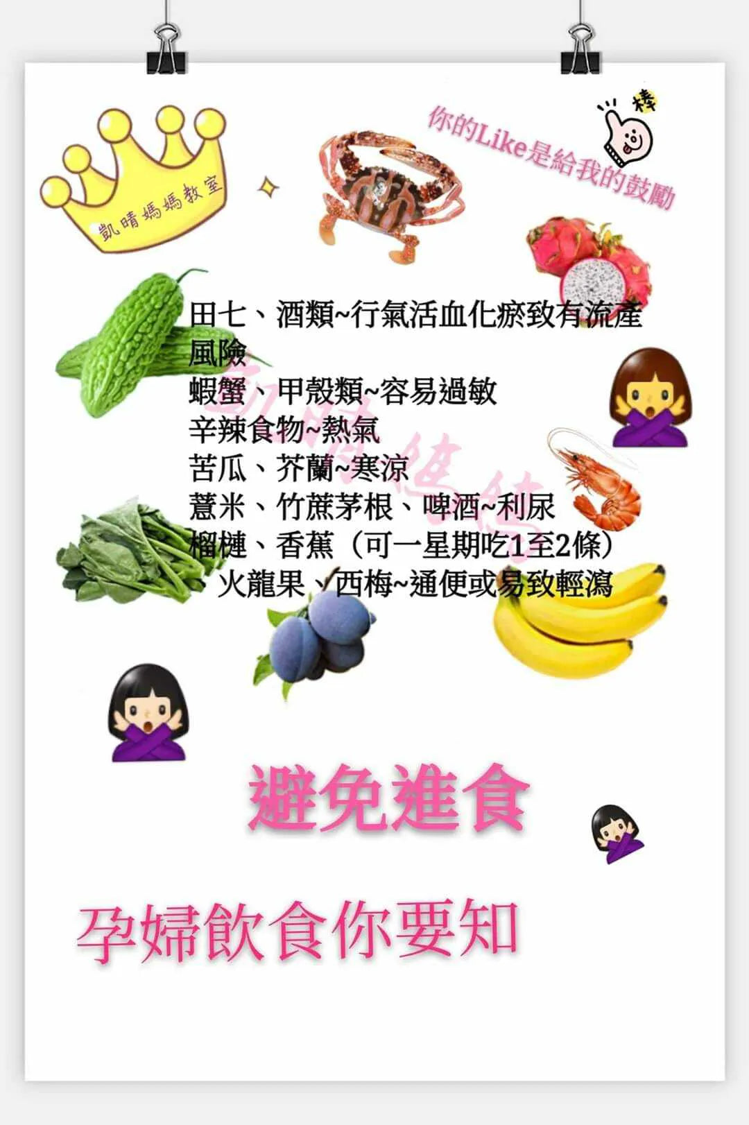 4) 💞懷孕那件事 version 2 ~孕期飲食💞