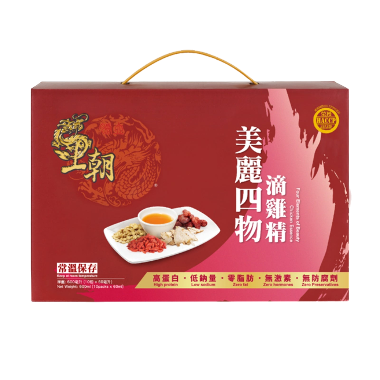 王朝美麗四物滴雞精（常溫版 – 10包裝）