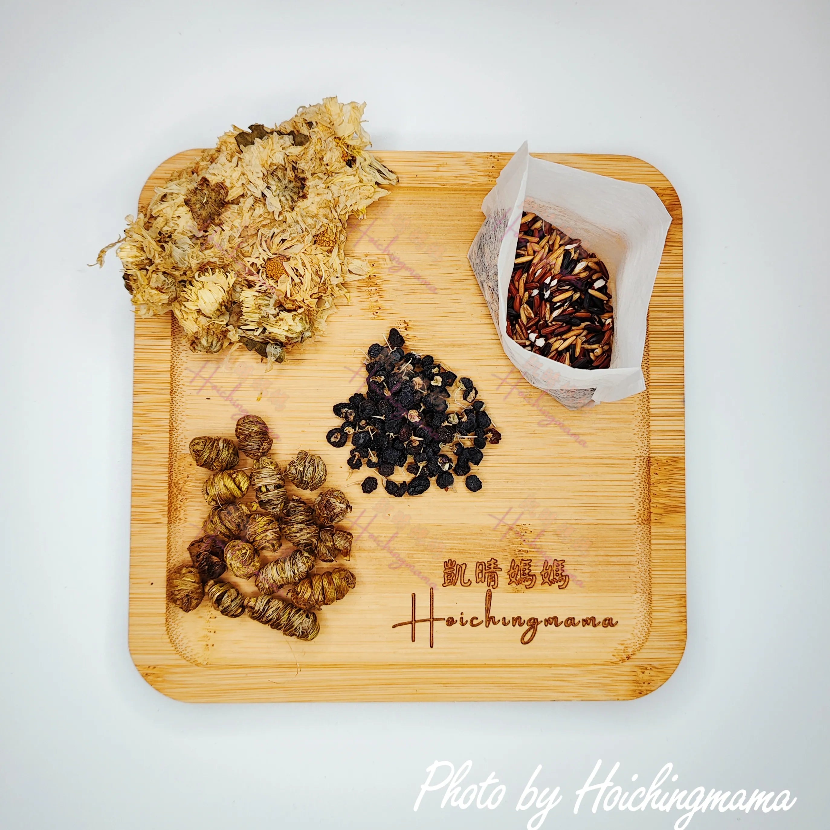 石斛菊花黑杞子炒米茶（10包）